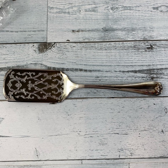 Gorham Silver and Gold Cake Server - Picture 10 of 12